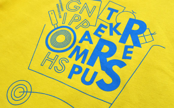 ショッピングのワクワクを詰め込んだグラフィカルなTシャツ「Supermarket(スーパーマーケット)」
