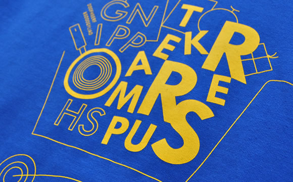ショッピングのワクワクを詰め込んだグラフィカルなTシャツ「Supermarket(スーパーマーケット)」
